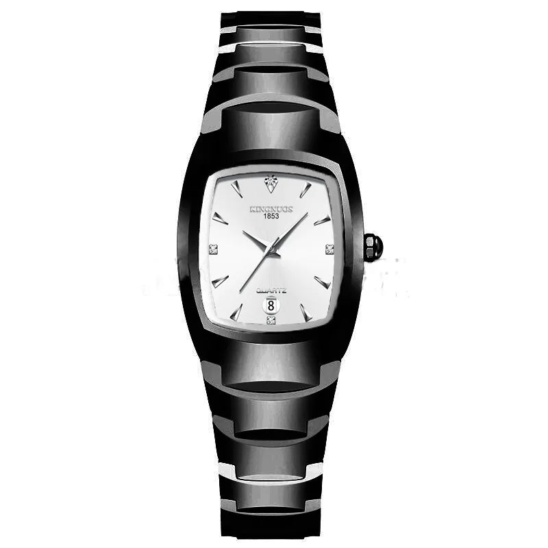Couple Watches for Lovers Quartz Wristwatch Man Fashion Business Men Watch for Women Watches Tungsten Steel Ladies Watch Xfcs