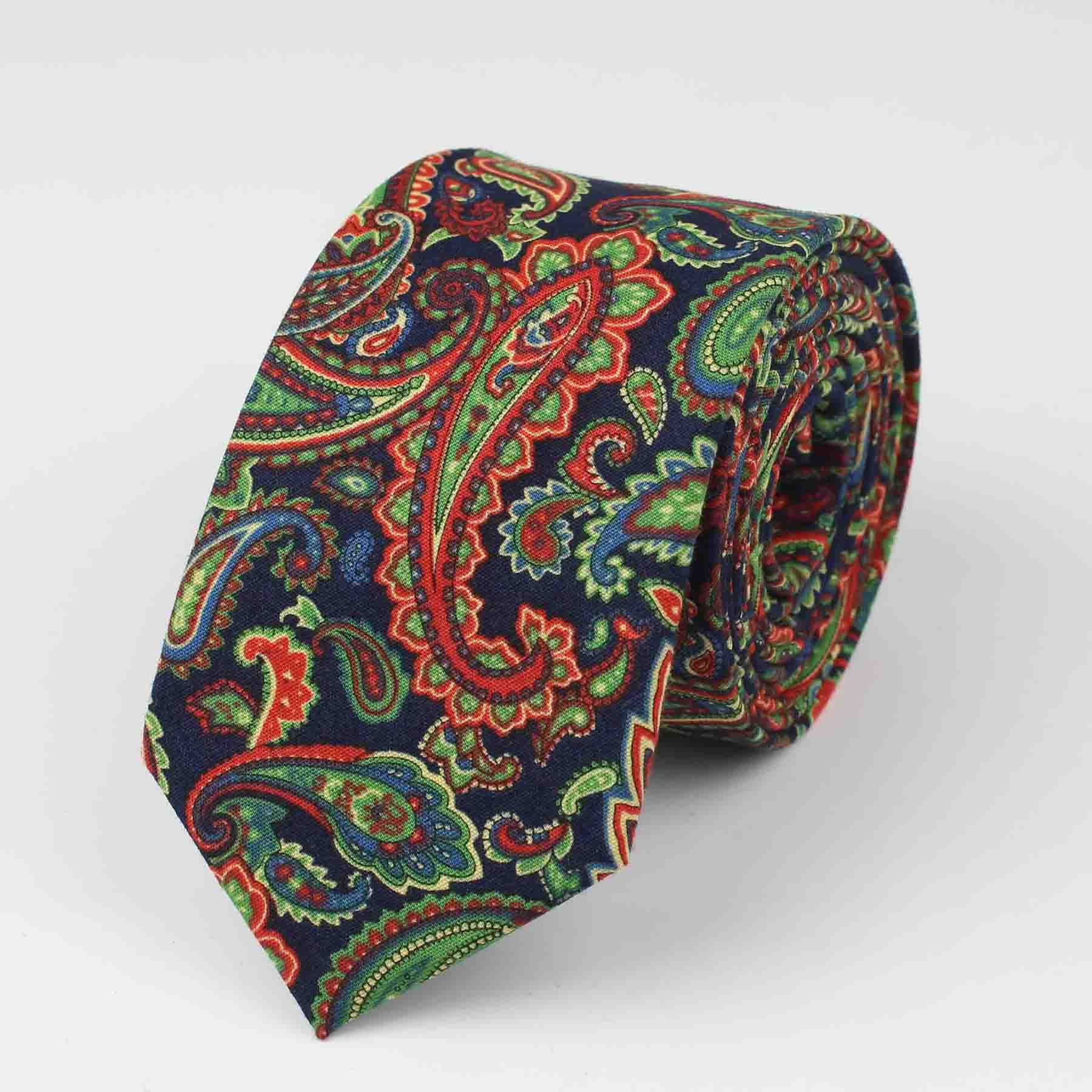 Tie Classic Men's Plaid Necktie Casual Sweet Flower Paisley Suit Bowknots Ties Male Cotton Skinny Slim Ties Colourful Cravat