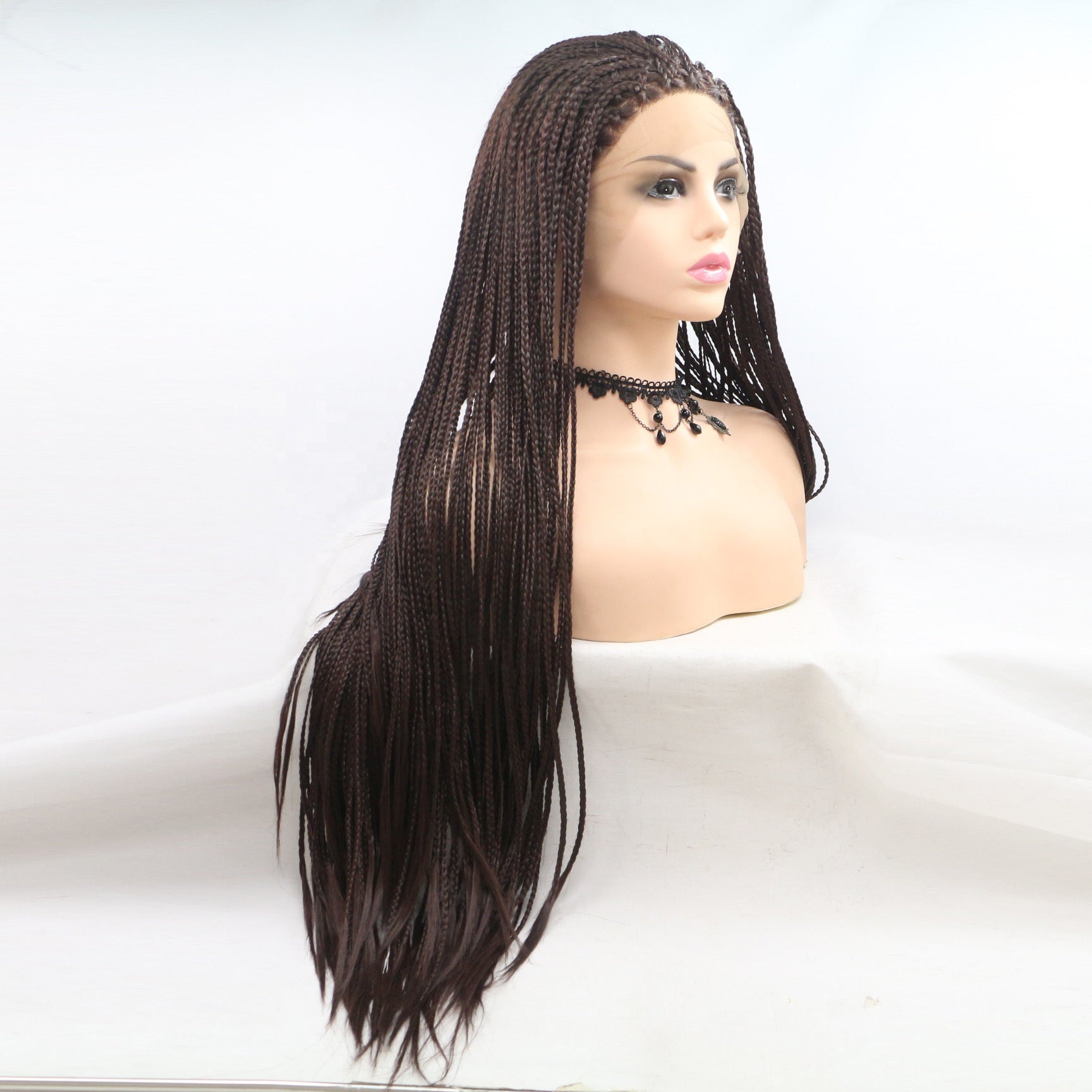 Box Braids Crochet Hair Extension Ombre Pre Looped Box Braiding Hair Synthetic 20 Strands/Pack Senegal