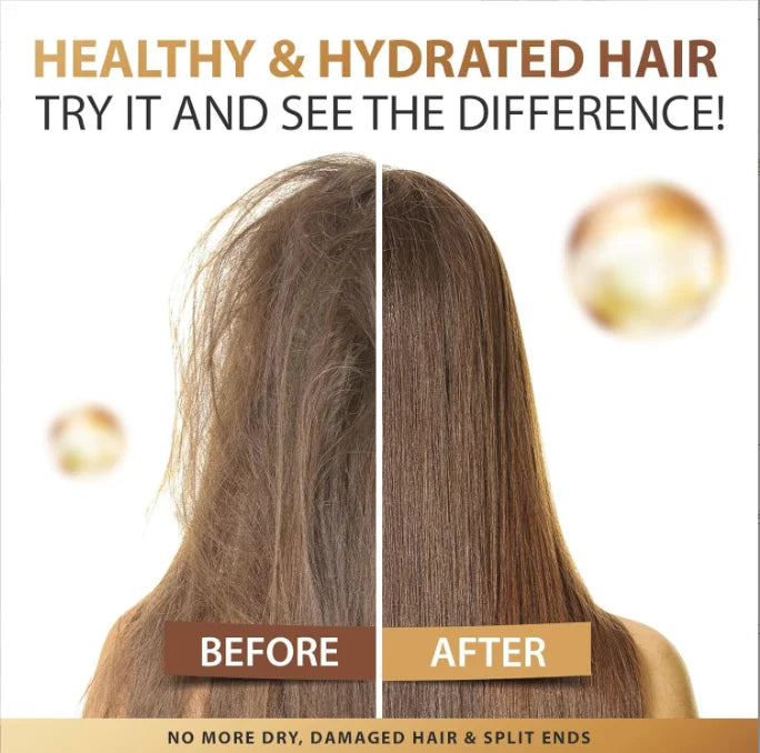 Hair Growth Oil Keratin Treatment Serum Vitamin a C E Moisturizing Hair Care Serum Repair Hair Capsule Serum