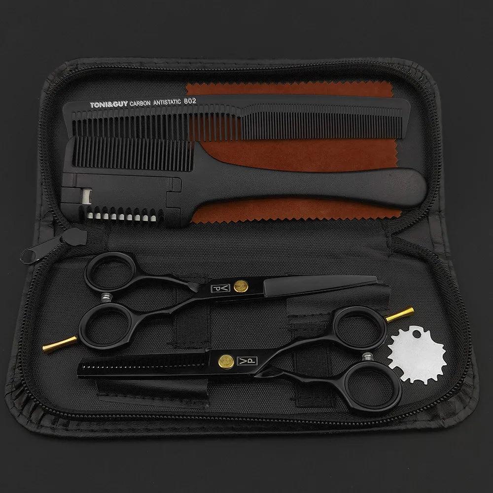 Hair Scissors 5.5'' Hair Scissors Professional Barber Scissors Hairdressing Scissors Hair Accessories Hairdresser's Scissor Set