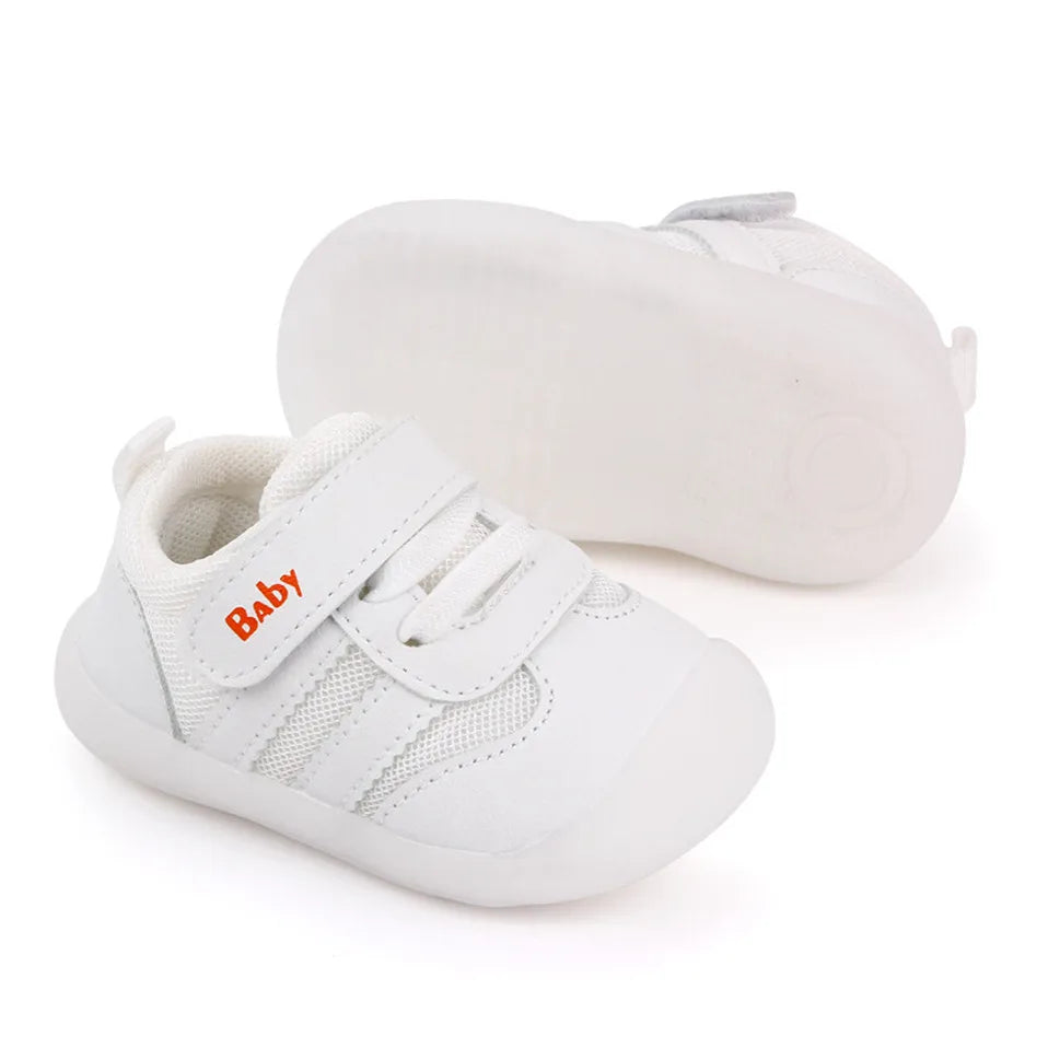 Unisex Baby Shoes First Shoes Baby Walkers Toddler First Walker Baby Girl Kids Soft Rubber Sole Baby Shoe Booties Anti-Slip