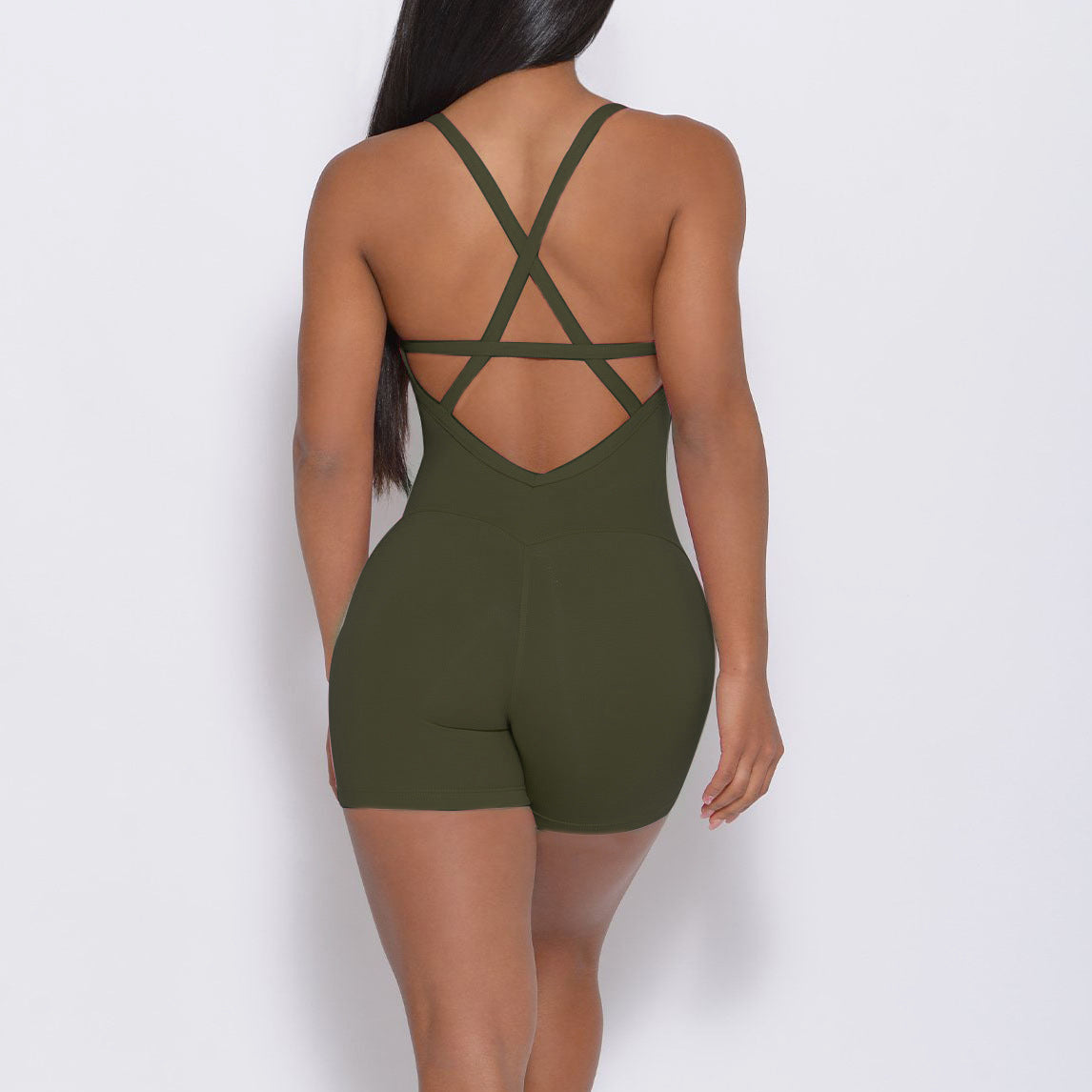 PASUXI Newest Yoga Bodycon One Piece Yoga Pants Women Sexy Waist Fitness Jumpsuit Activewear Set