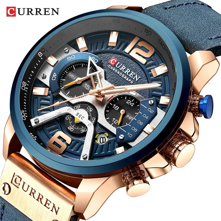 Watches Men Reloj Curren 8329 New Brand Sport Watches Men's Quartz Clock Waterproof Wrist Watch Relogio Masculino
