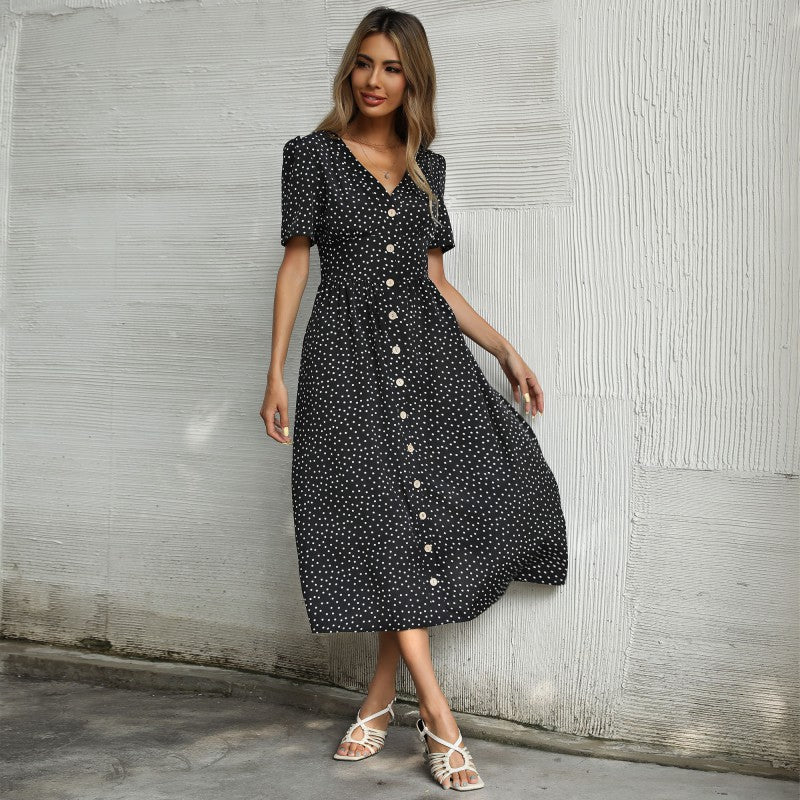 V-Neck Evening Dresses Australian Niche Dress Summer Dresses Women Casual