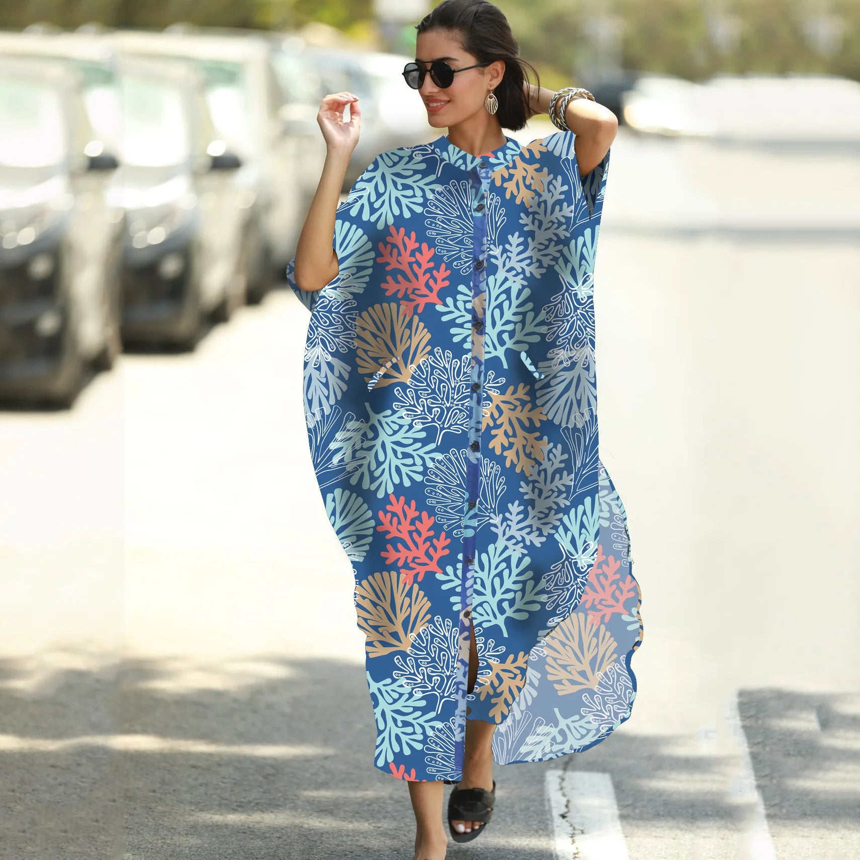 Bohemian Dress Women Casual Dresses  Women's Spring Dresses 2021 Women Clothing