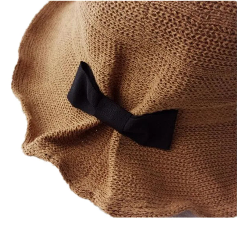 Bucket Hats for Women Cotton Linen Brim Floppy Hat Fisherman Sun Cap Summer Travel Hat Foldable Crochet Caps Outdoor Woman Hats