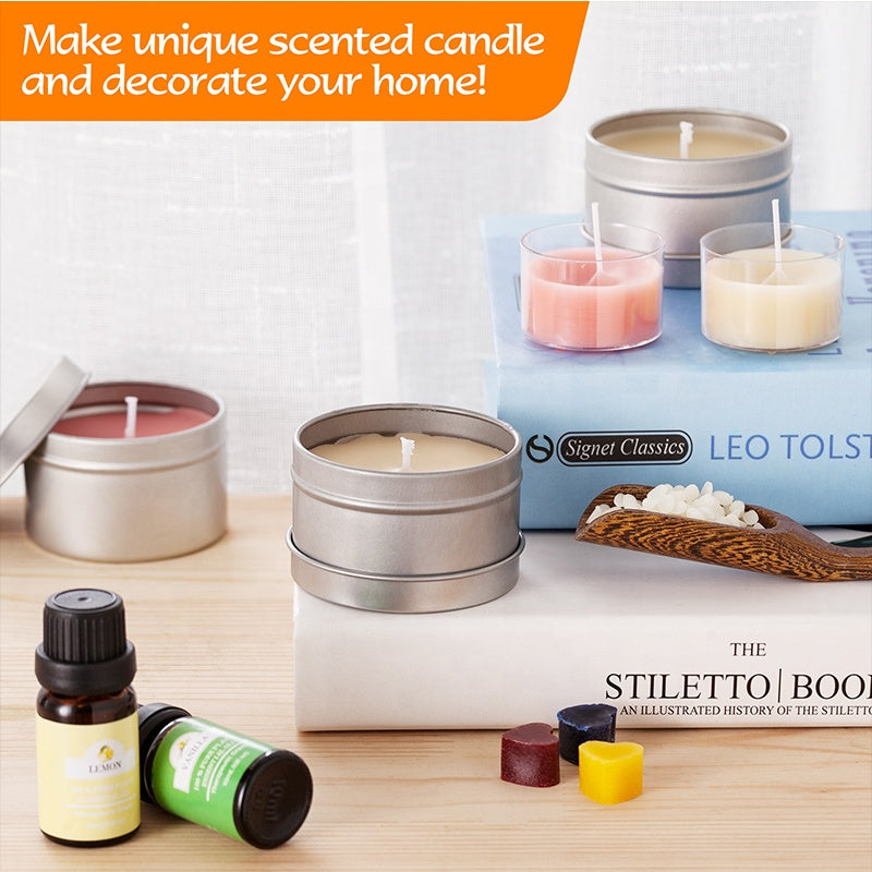 Complete Candle Making Kit Diy Scented Soy Wax Candles Making Kit Supplies In