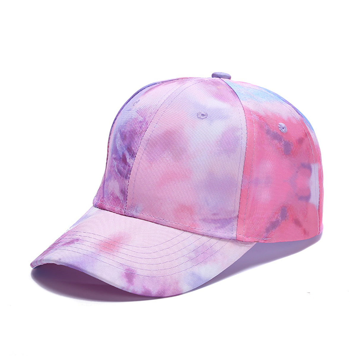 Mens Womens Strapback Hat Multicolor Colorful Rainbow Adjustable Baseball Hats Trucker Hats
