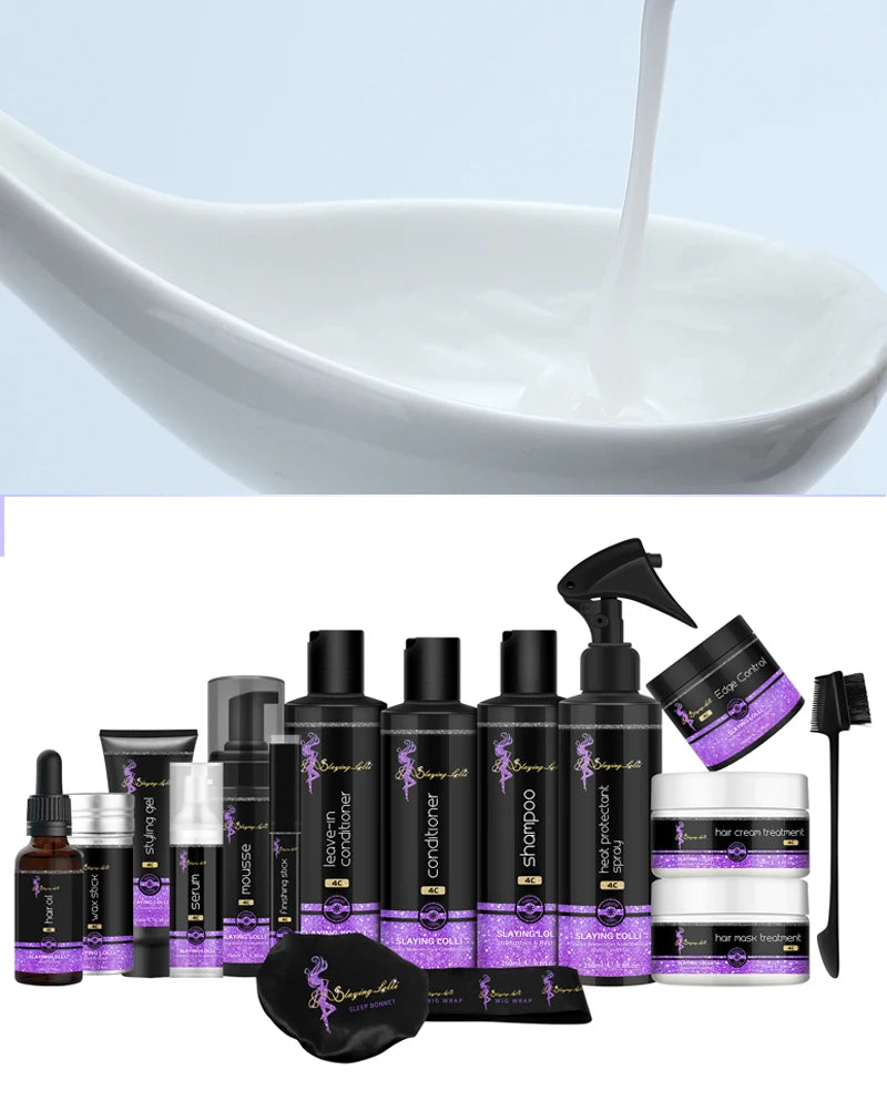 American Hair Care Private Label Vegan Curl Leave in Conditioner for Black Women Hair