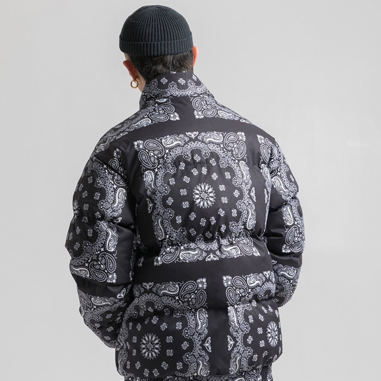 NS43 Print Unisex Coat Women Splice Winter Coat for Women Excellent Casual Coats Men Winter