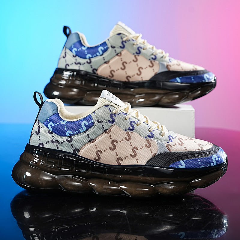 Men Sneakers  Custom Designer Fashion Basketball Shoes Brand Platform Chunky Sneaker Shoes