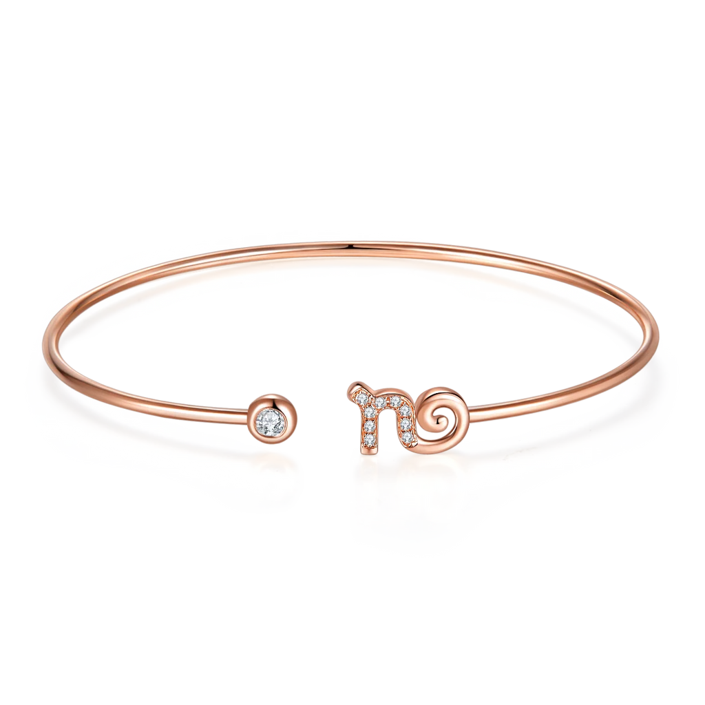 SGARIT Custom Jewelry 18K Rose Gold Jewelry Set CVD Lab Diamond Engagement Ring and Bangle Jewellery