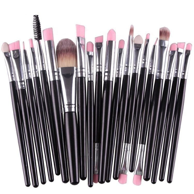 SENKA 20pcs Private Label Makeup Brush Set Pincel De Maquiagem White/Rose Gold Professional Makeup Sets Women Make Up Brush Kit - My Store