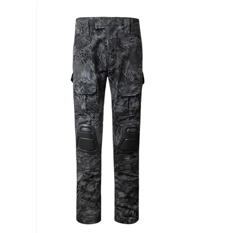 MEGE 12 Color Tactical Clothing of Uniform, Pants With Knee Pads, Clothing