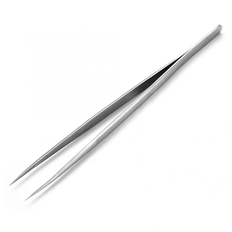 1Pc Stainless Steel Jewelry Tweezer With Slide Lock for DIY Jewelry Diamond Gem Holder Tweezer Jewelry Making Tool for Jeweler