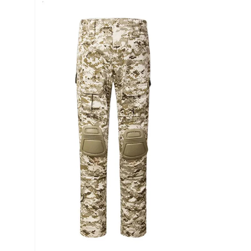 MEGE 12 Color Tactical Clothing of Uniform, Pants With Knee Pads, Clothing