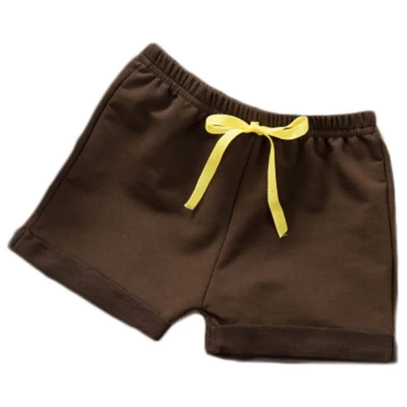 Cotton Baby Boy Shorts Solid Baby Shorts PP Pants Summer Thin Baby Boy Clothes Fashion Baby Girl Shorts