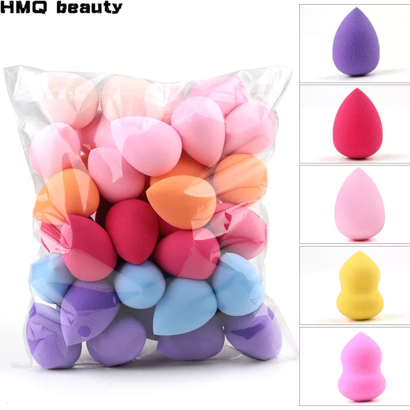 New Medium Makeup Sponge Water Drop Shape Make Up Foundation Puff Concealer Powder Smooth Beauty Cosmetic Makeup Sponge Tools - My Store