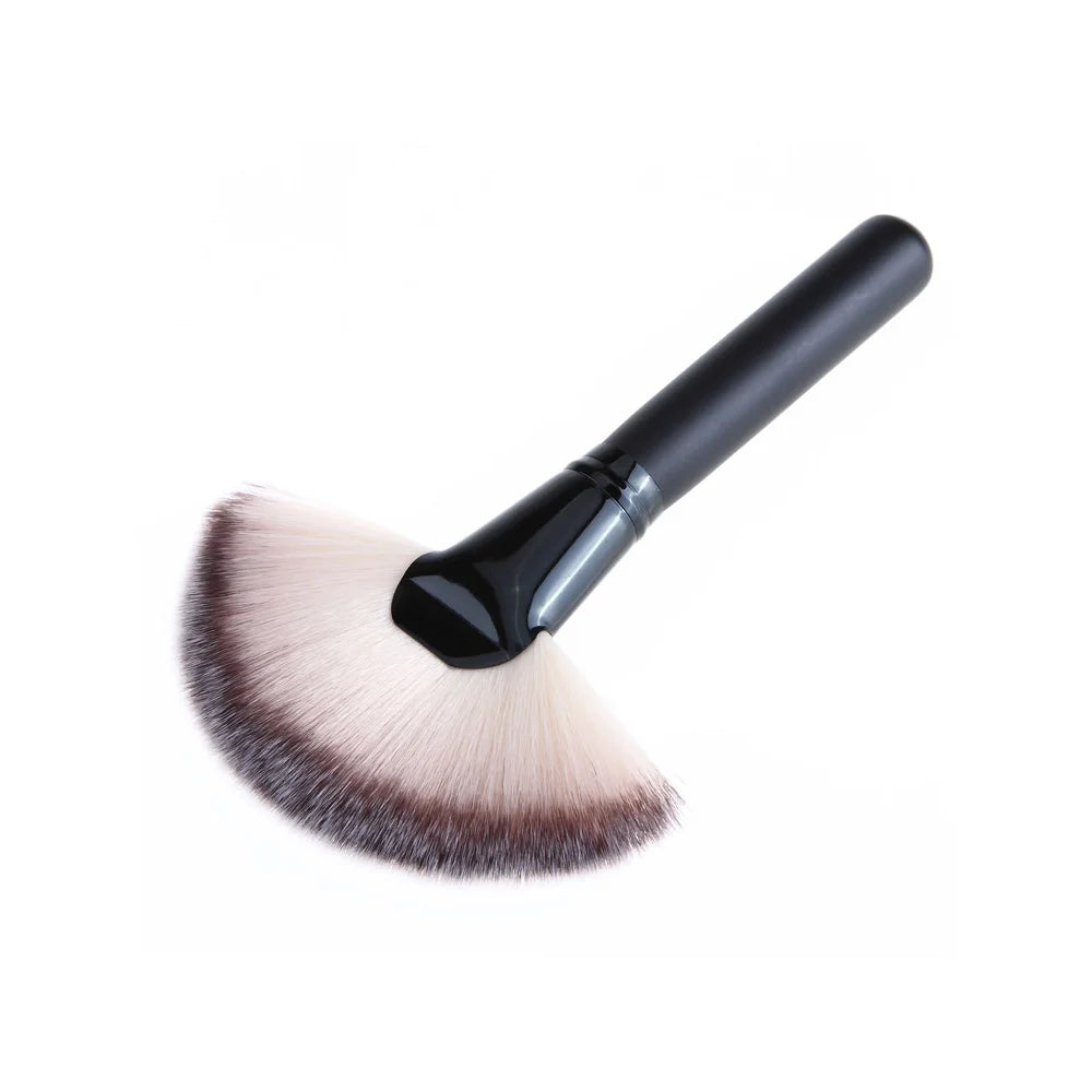 LEHUAMAO Makeup Fan Shape Powder Concealer Mix Marker Highlighting Makeup Brush Nail Art Brush for Makeup - My Store