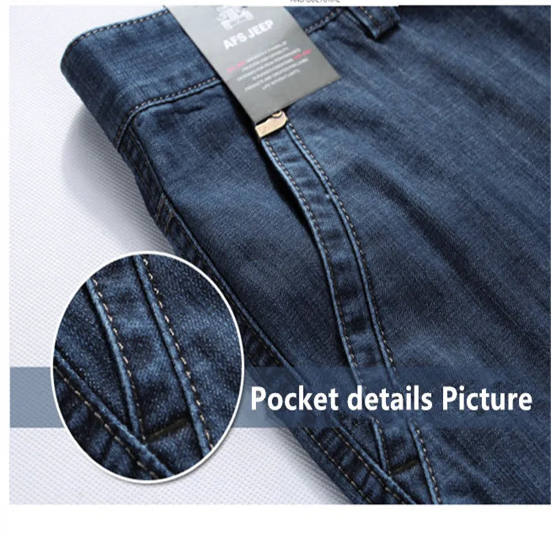 Cargo Jeans Men Big Size 29-40 42 44  Casual Multi-Pocket Jeans Male Clothes    Denim Jean Pants for Male Trousers