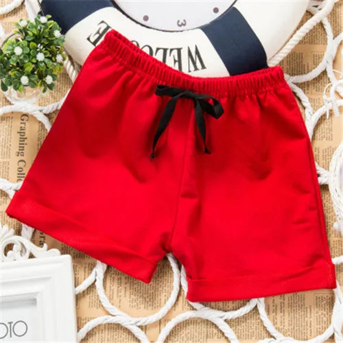 Cotton Baby Boy Shorts Solid Baby Shorts PP Pants Summer Thin Baby Boy Clothes Fashion Baby Girl Shorts