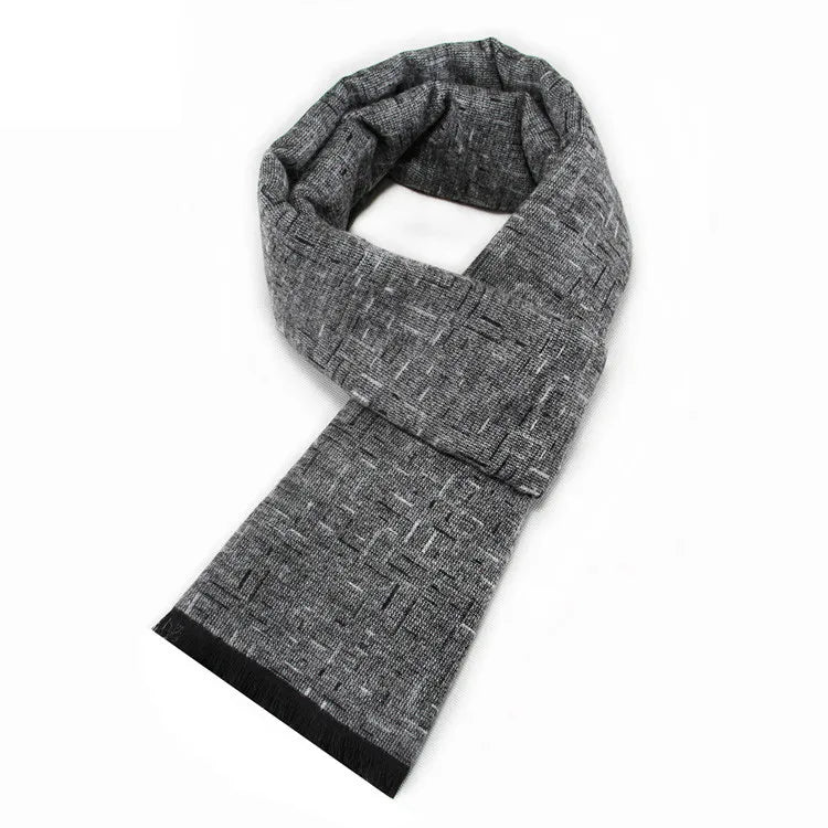 Fashion Design Casual Scarves Winter Women  Men's Thicken Cashmere Scarf Luxury Brand High Quality Warm Scarves Men