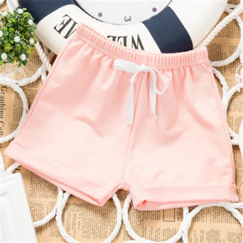 Cotton Baby Boy Shorts Solid Baby Shorts PP Pants Summer Thin Baby Boy Clothes Fashion Baby Girl Shorts