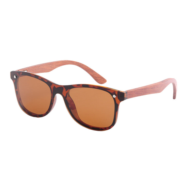 Uv400 Polarized Sunglasses Recycled  Wood Sunglasses