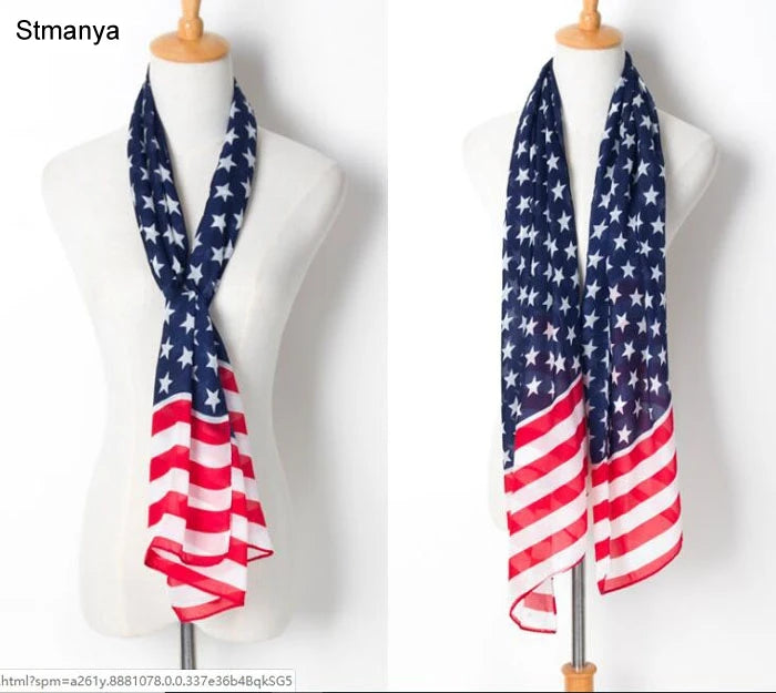 Women Chiffon Scarf 150*45cm Thin Style Scarfs Print Cat Star Leopard Shawls and Scarves Best Party Gift 22009