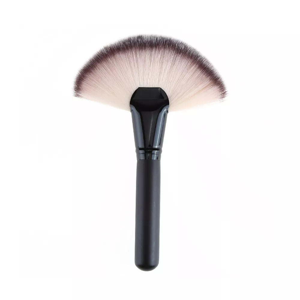 LEHUAMAO Makeup Fan Shape Powder Concealer Mix Marker Highlighting Makeup Brush Nail Art Brush for Makeup - My Store