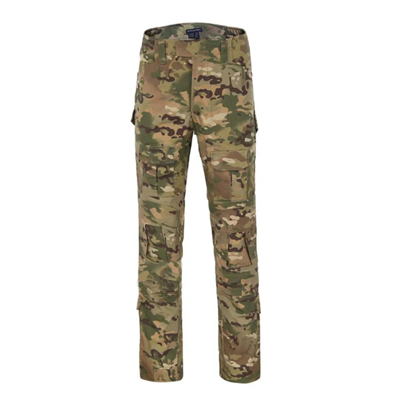 MEGE 12 Color Tactical Clothing of Uniform, Pants With Knee Pads, Clothing