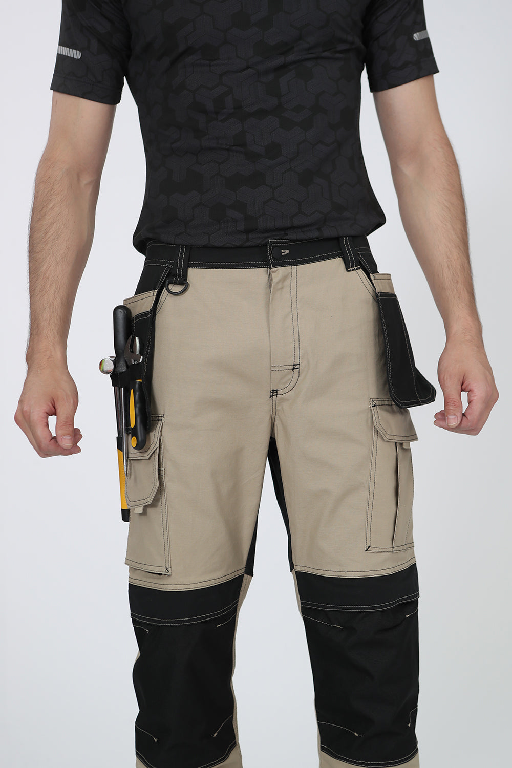 Knee Pad Pants Heavy Duty Mens Work Trousers Construction Clothing Manufacture Best Work Pants Construction Pants