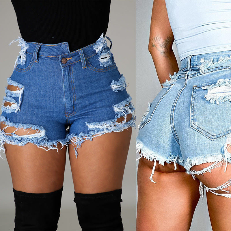 DLL  New Arrival Women Jean Shorts With Stretch Denim Shorts Jeans Pants for Woman