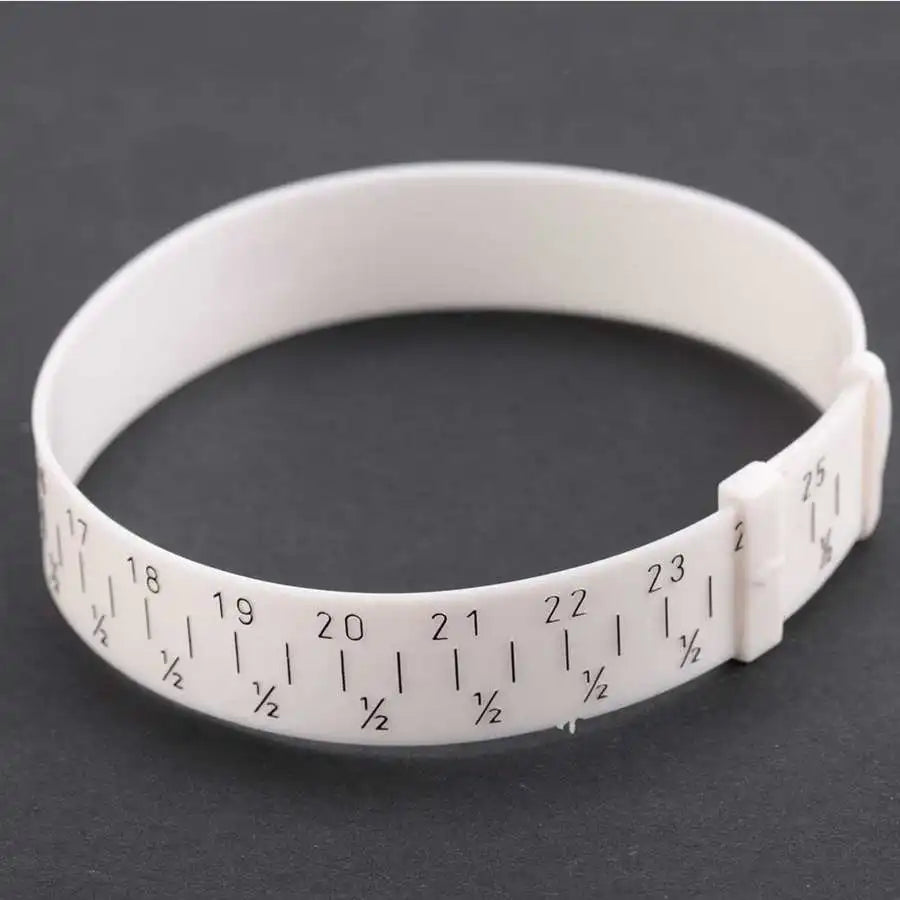 1Pc ABS Plastic Bracelet Bangle Gauge Sizer Jewelry Measure Wrist Size Tool 15-25cm Jewellery Bracelet Making Tools for Jewelers