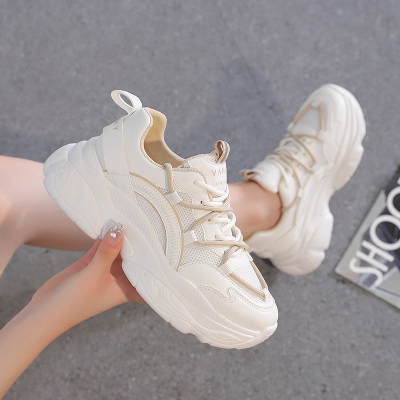 Custom Shoes Women Casual Chunky Shoes Sneakers Running Sport Shoes Casual Low MOQ Mesh Sneaker Zapatillas Hombre