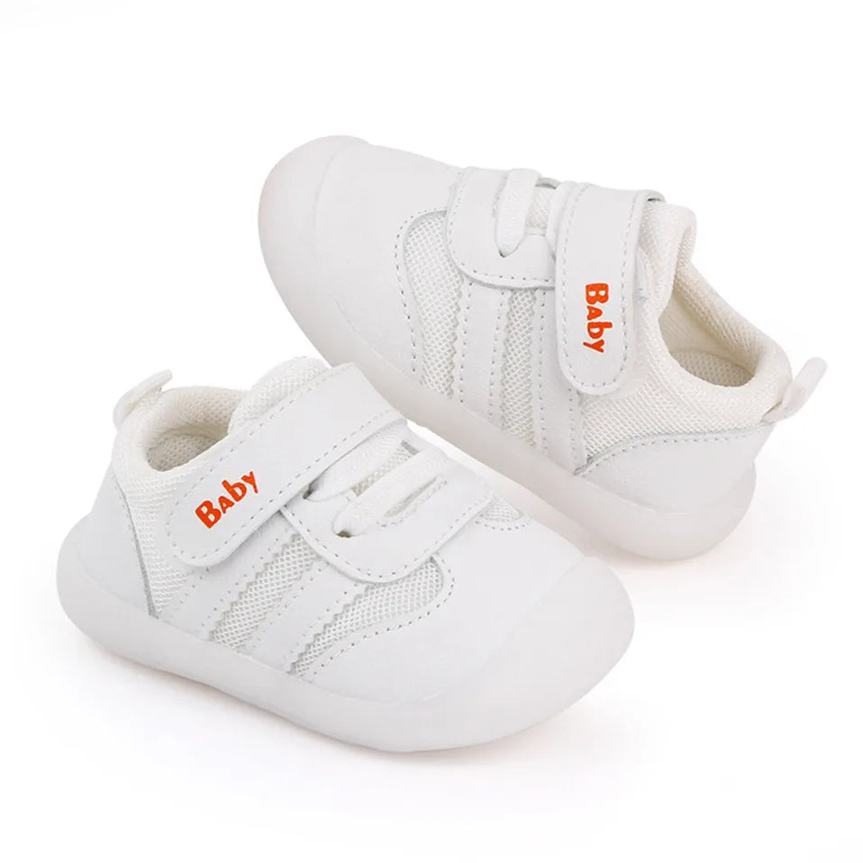 Unisex Baby Shoes First Shoes Baby Walkers Toddler First Walker Baby Girl Kids Soft Rubber Sole Baby Shoe Booties Anti-Slip