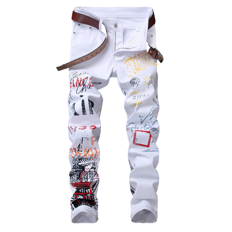 New Custom Jeans Manufacturers Dropshipping Denim Jeans Distressed Demin Jean Trousers for Men