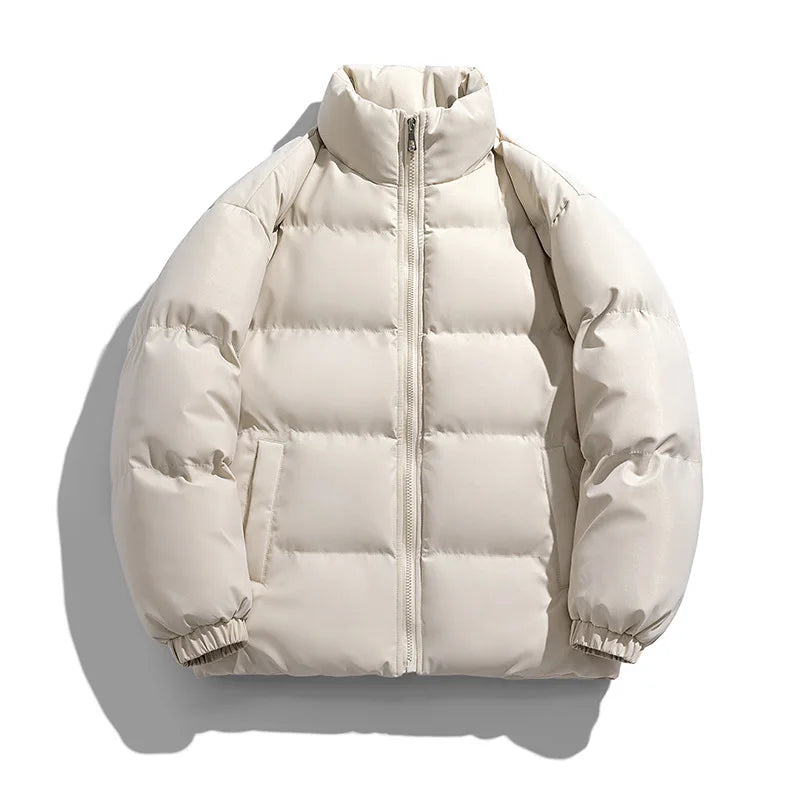 New Warm Men's Clothing Coats Winter Men's Jacket and Coats  Windproof Long Sleeve Casual Jacket Coat Puff Bubble  Jacket