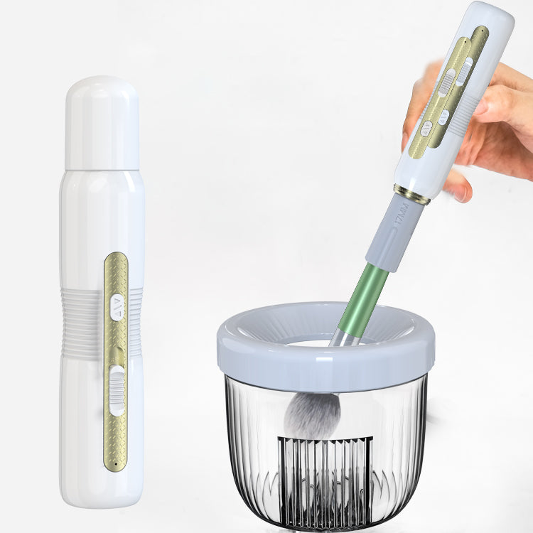 Automatic Electric Makeup Brush Cleaner Dryer and Makeup Brush Cleaner Machine With 8 Rubber Collars - My Store