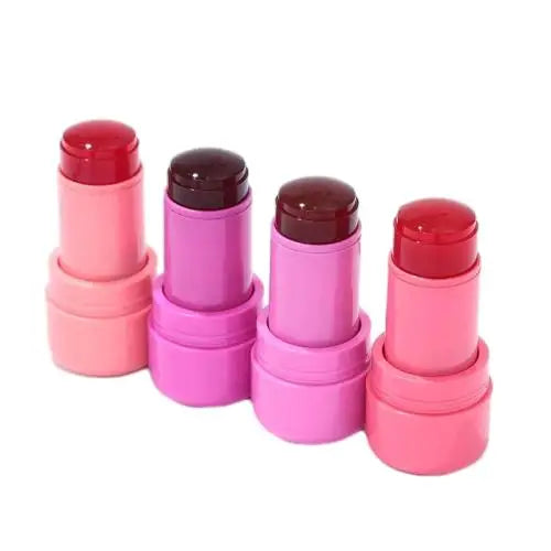Custom Vegan Jelly Tint Blush Free Sheer Lip Cheek Stain Long Lasting Lip Blush Jelly Tint Face Make Up Jelly Blush Pink - My Store
