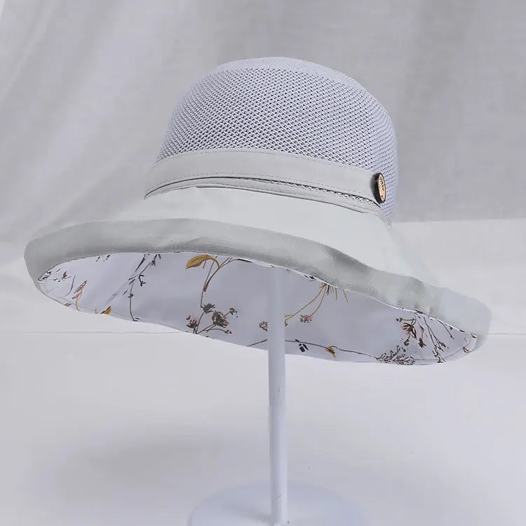 K116 Women's Bucket Hat Panama Fashion Sun Visor Breathable Fisherman Protection Hat Summer Hats Beach Sun Hats Breathable