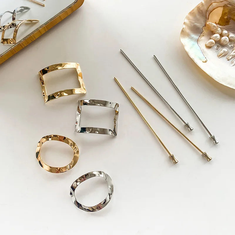 2021 New Hair Sticks Elegant Simplicity Metal Hairpin Hair Clips for Women Japanese Hair Sticks Hairpin Girls Hair Accessories