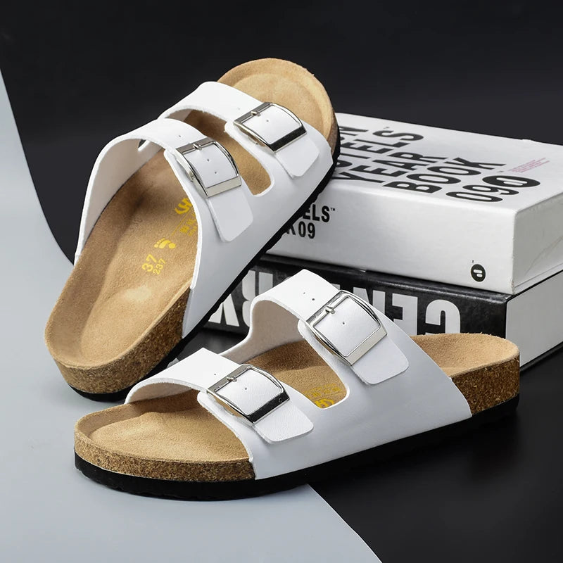 Men Birken Slipper Sandals Comfortable Footwear Two Straps Unisex Slides Shoes Beach Slippers Women Sandals