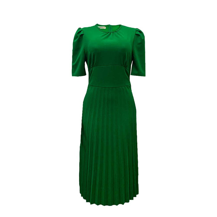 A0202-Summer Business Career Dresses Pleated Dress Women African Dresses