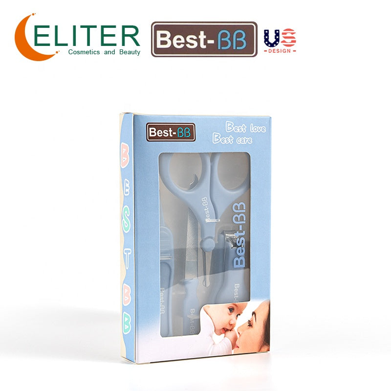 Eliter Hot Sell in Stock Safe Grooming Kit for Baby Babi Manicure Kit Set for Baby Care New Born Grooming Kit