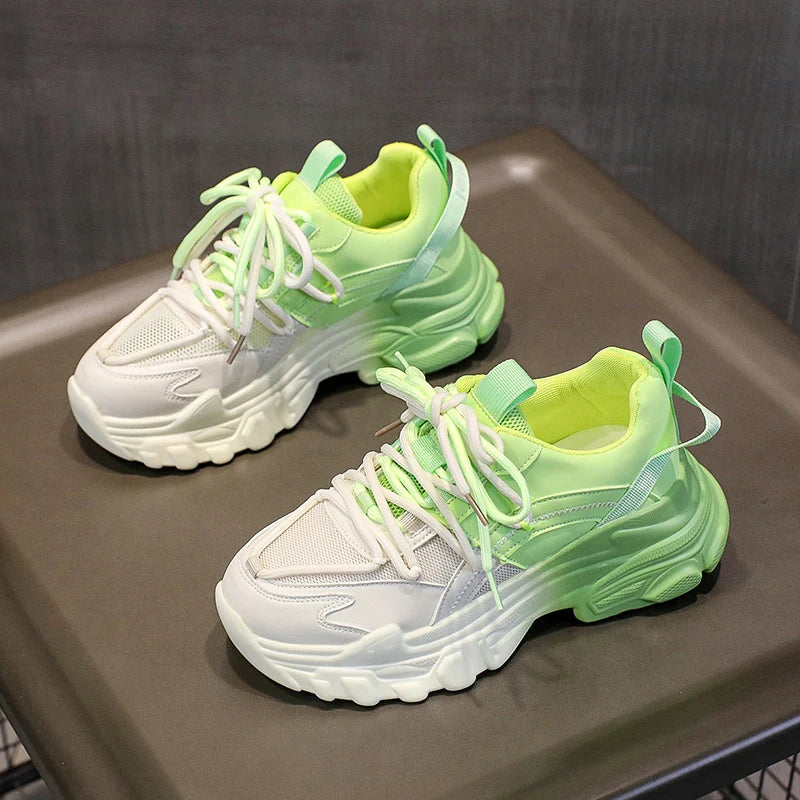 Summer Women's Shoes  Ladies Shoes Platform Woman Vulcanize Casual Comfort Sneaker Chunky Sneakers