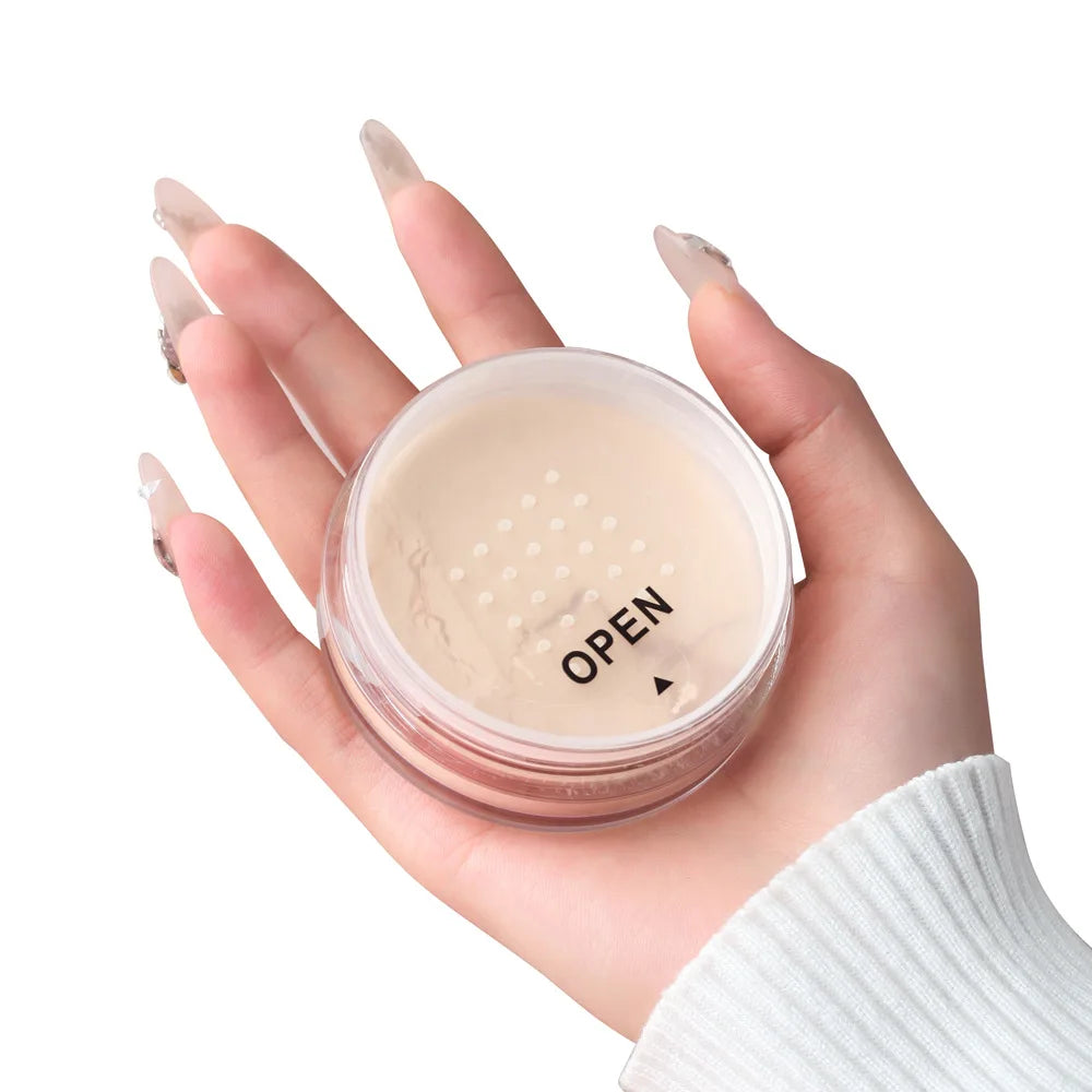 SENKA Face Base Makeup Loose Powder Matte Waterproof Cosmetics Makeup Private Label Vegan Pink Loose Setting Powder - My Store