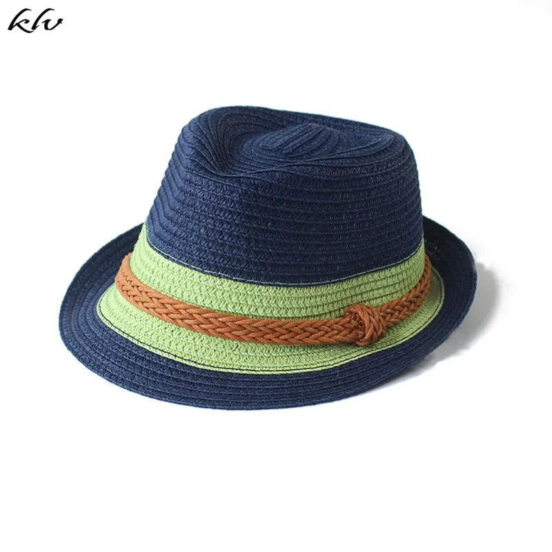 Baby Hat Fashion Straw Cap for Boys Girls Children Breathable Hat Show Kids Hat Beach Caps Summer Sun Hats