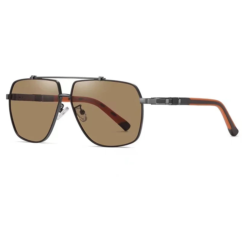 Luxury Trendy Polarized Sunglasses for Men Classic Metal Frame Sunglasses 2022 Wholesale Sunglasses in Stock